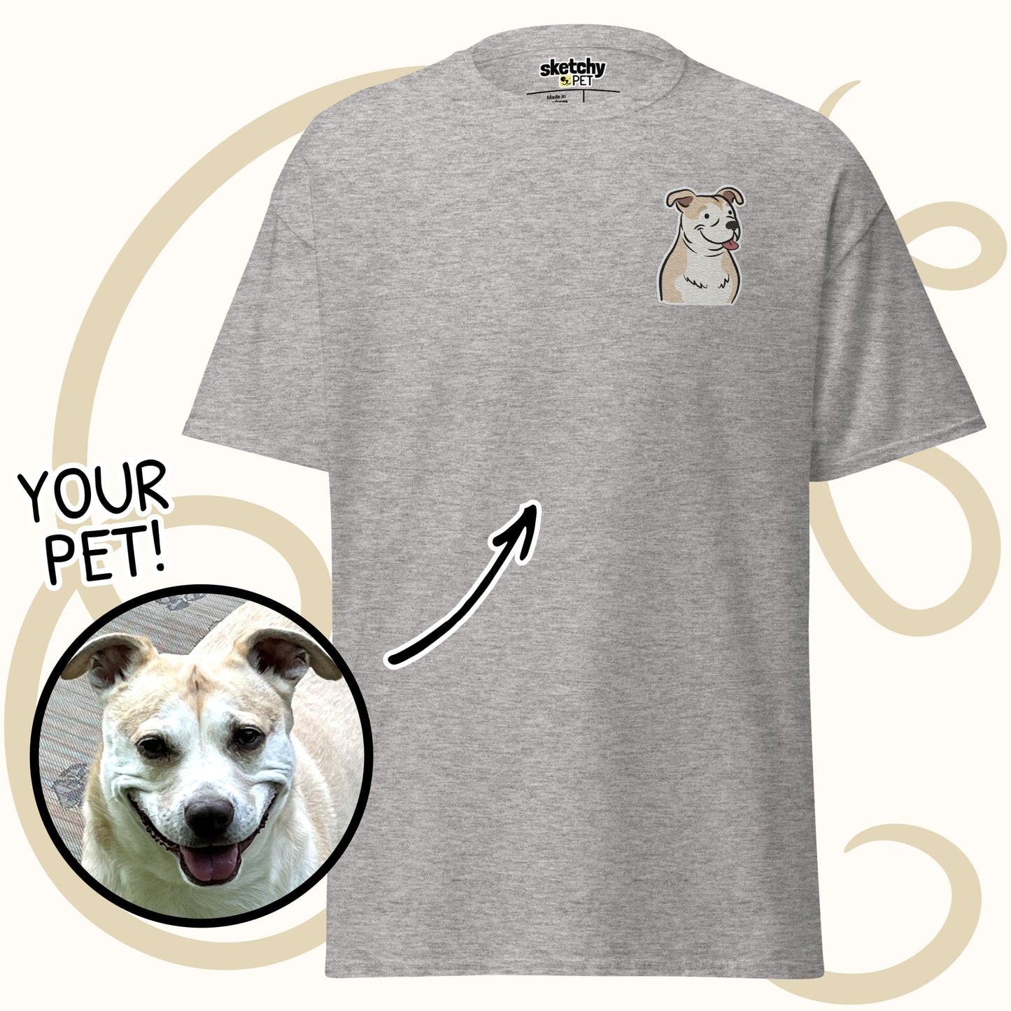 Custom Embroidered Unisex T-shirt