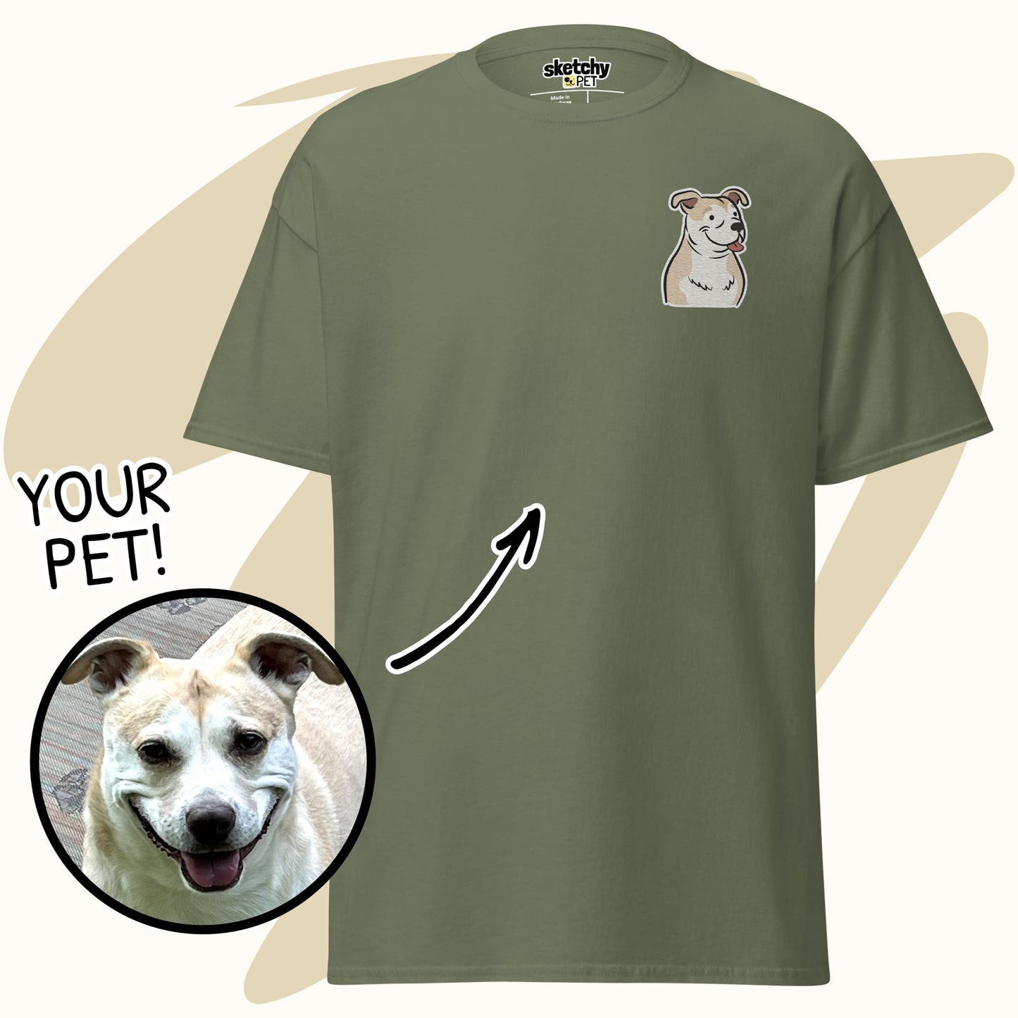 Custom Embroidered Unisex T-shirt