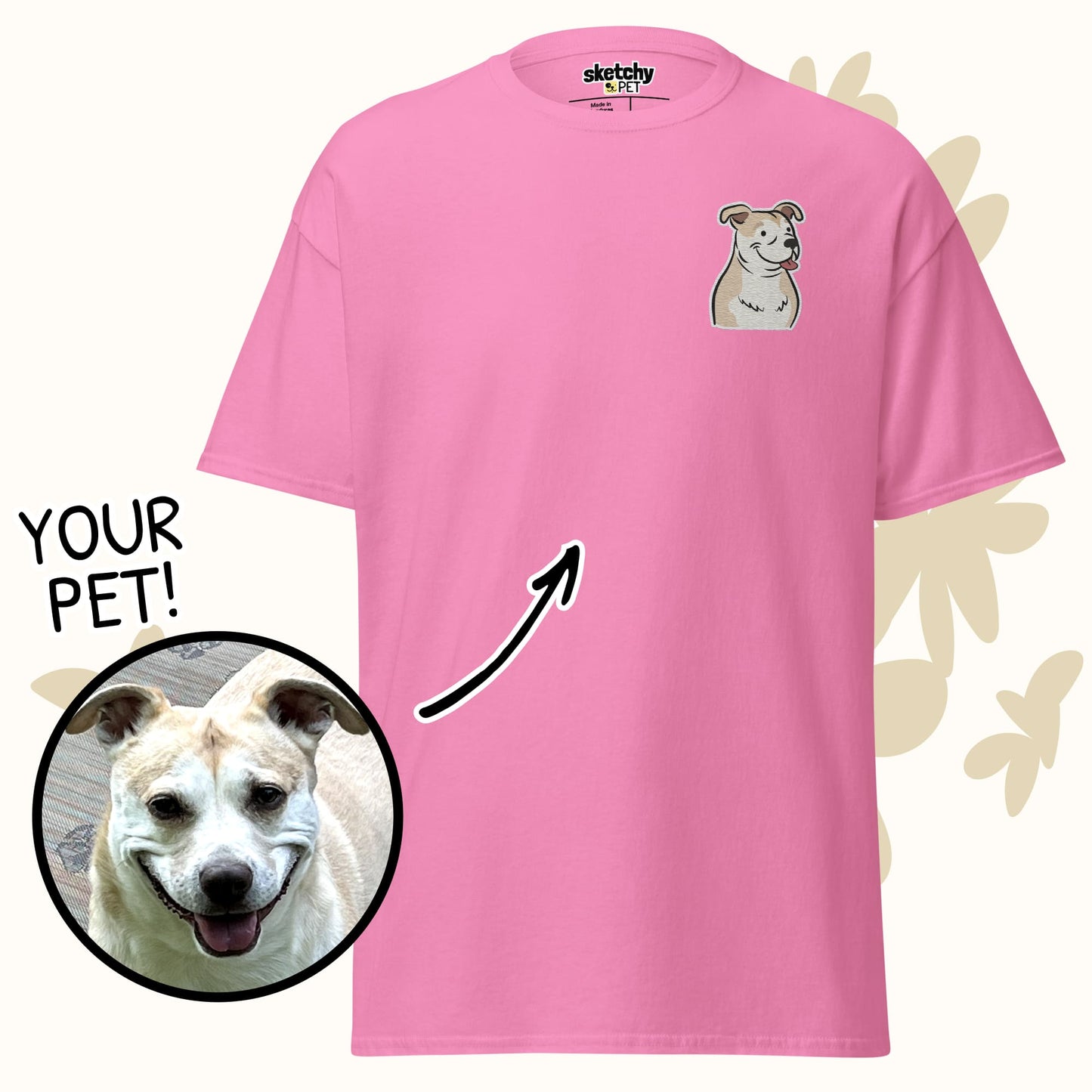 Custom Embroidered Unisex T-shirt