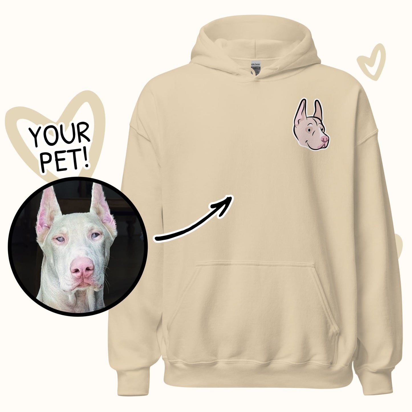 Custom Heavy-Blend Unisex Hoodie