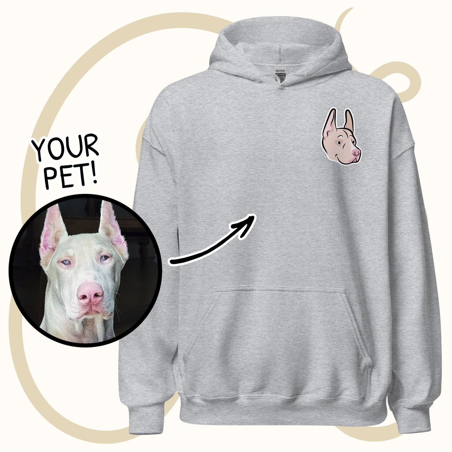 Custom Heavy-Blend Unisex Hoodie