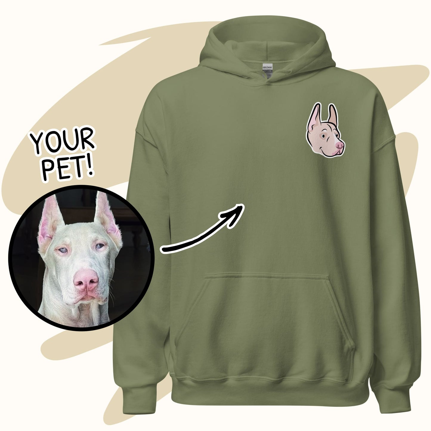 Custom Heavy-Blend Unisex Hoodie