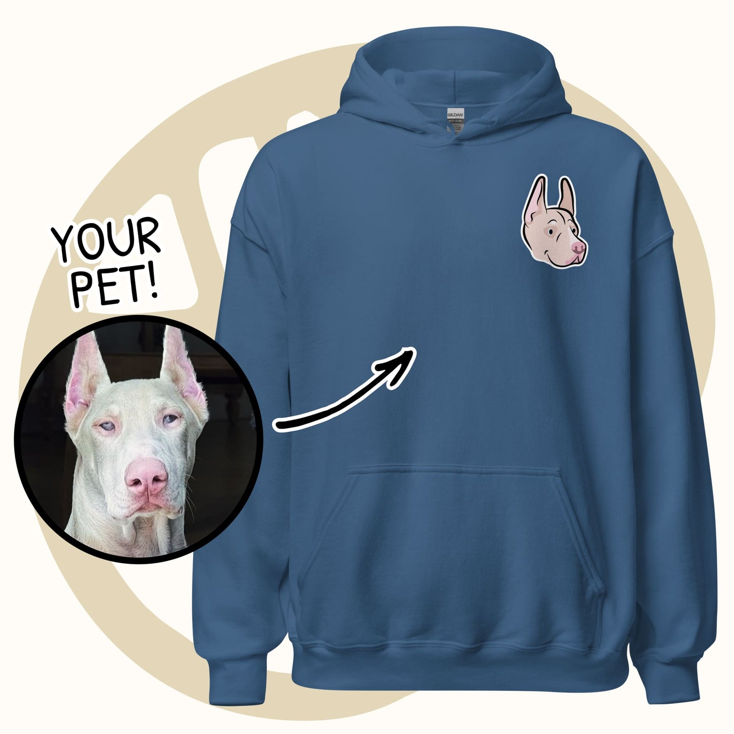 Custom Heavy-Blend Unisex Hoodie