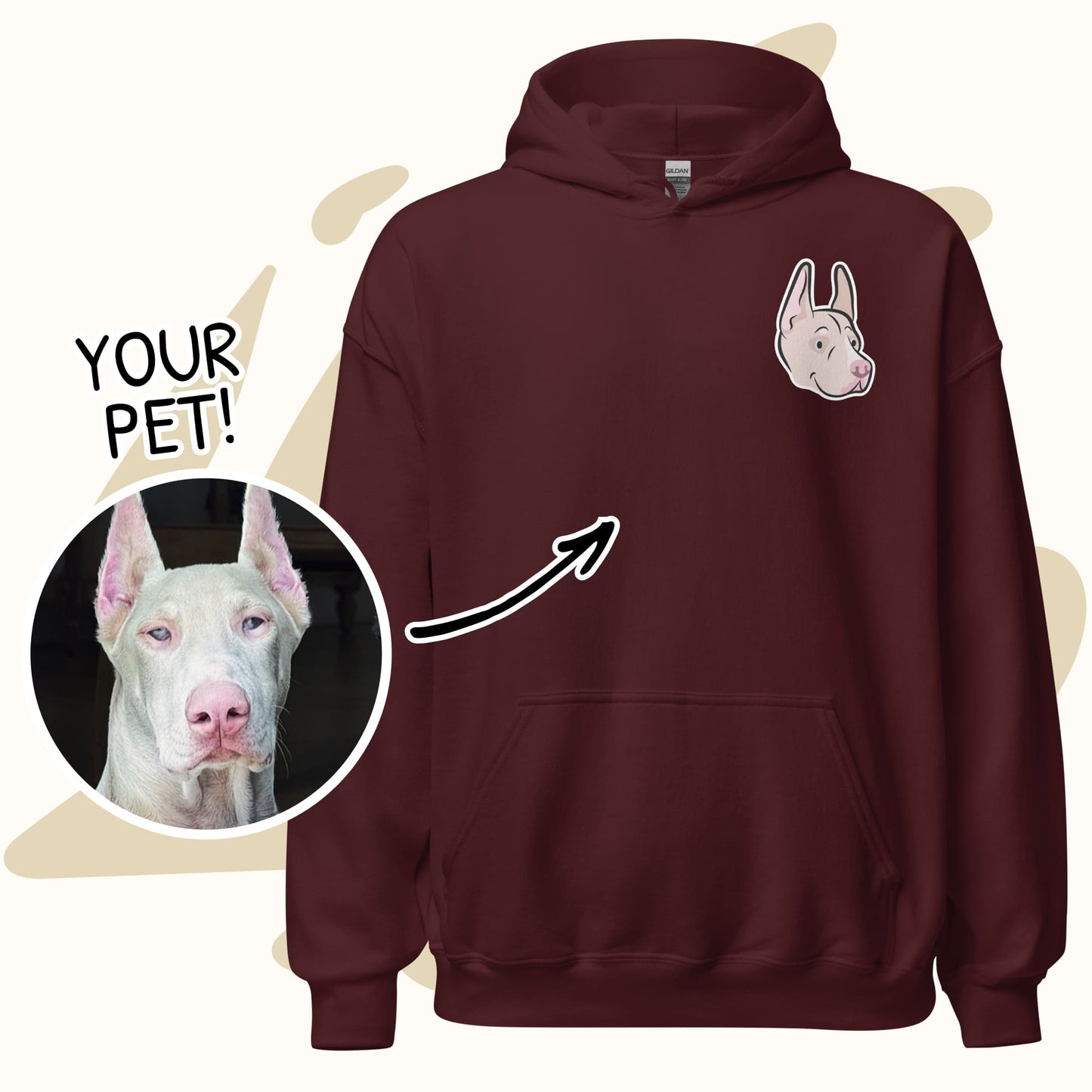 Custom Heavy-Blend Unisex Hoodie