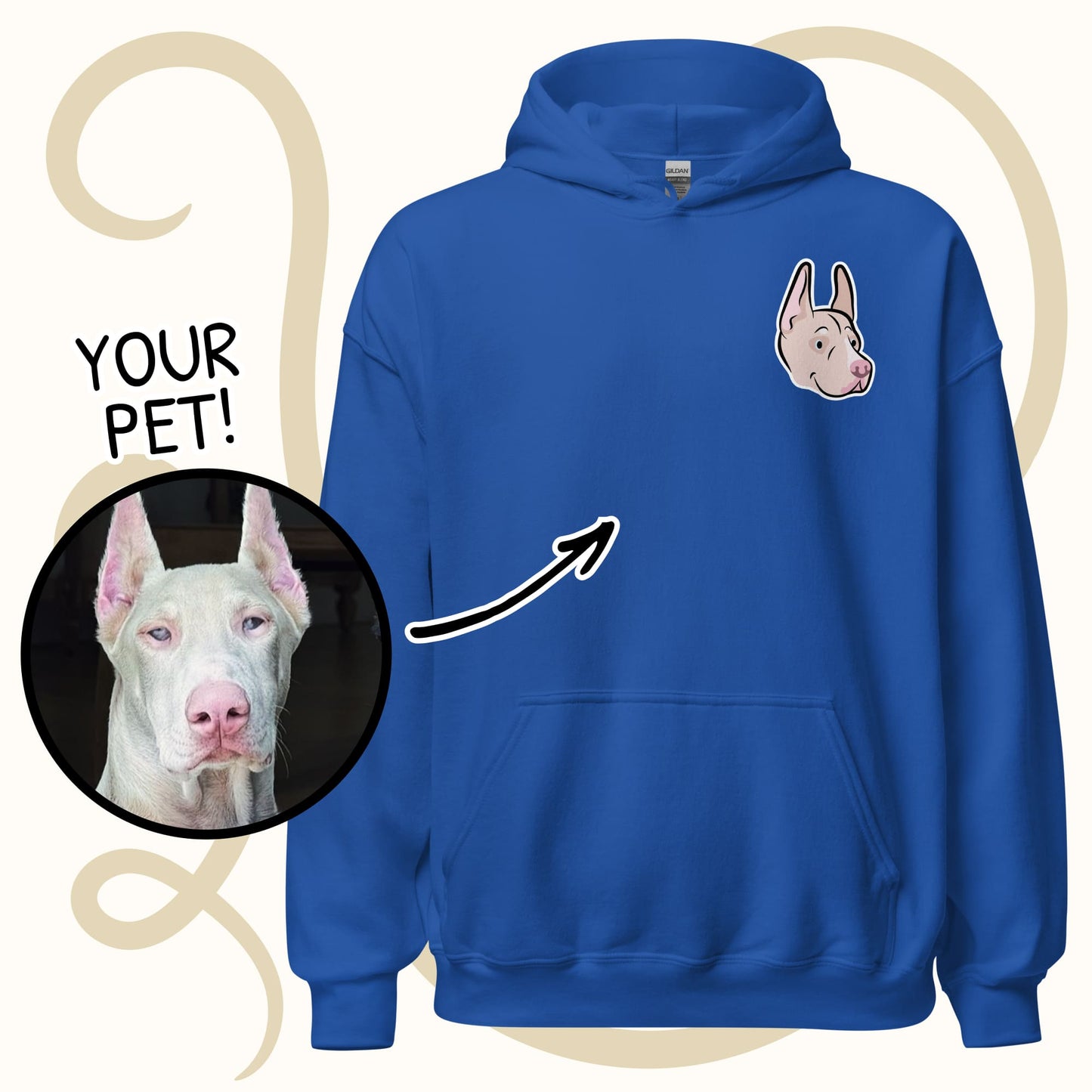 Custom Heavy-Blend Unisex Hoodie