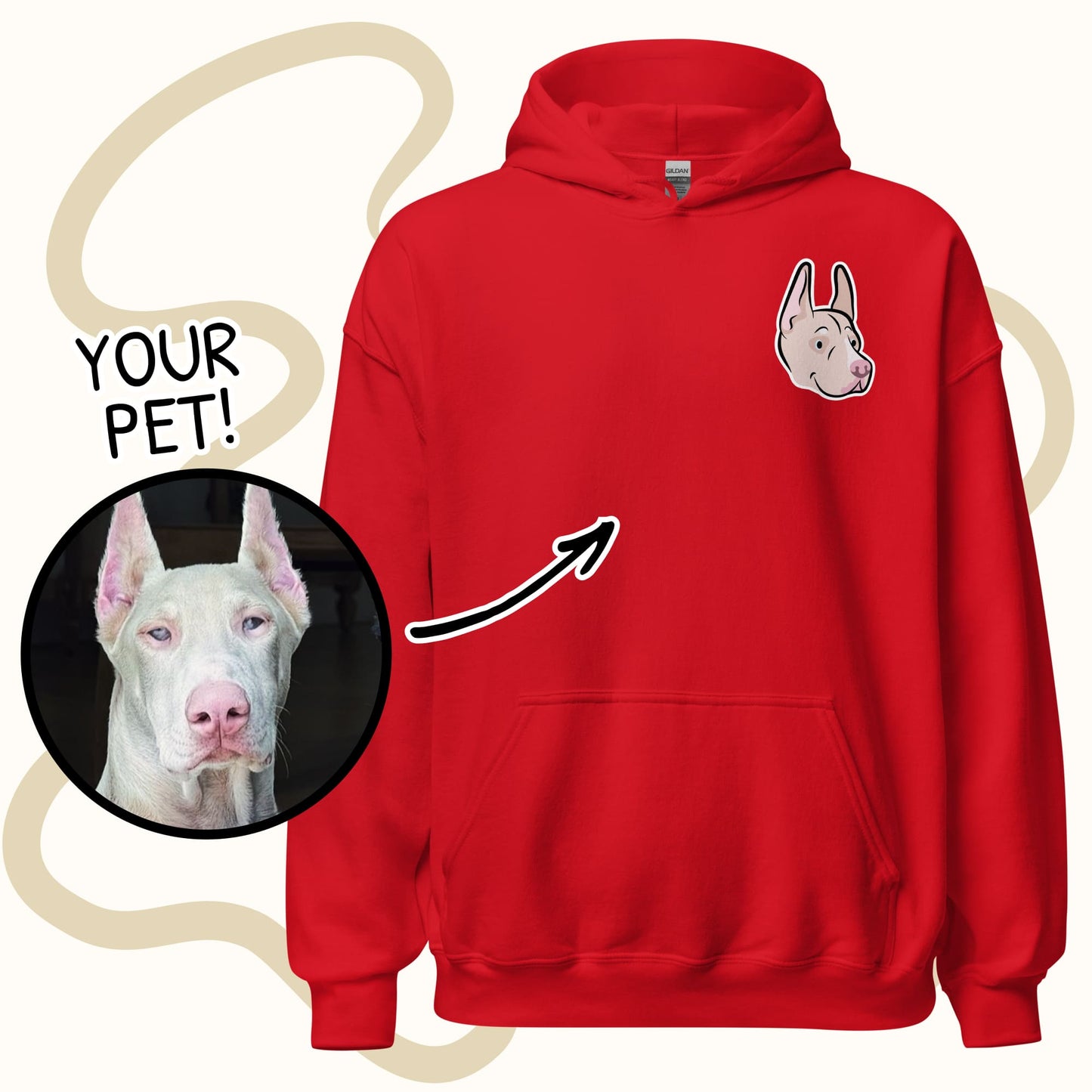 Custom Heavy-Blend Unisex Hoodie