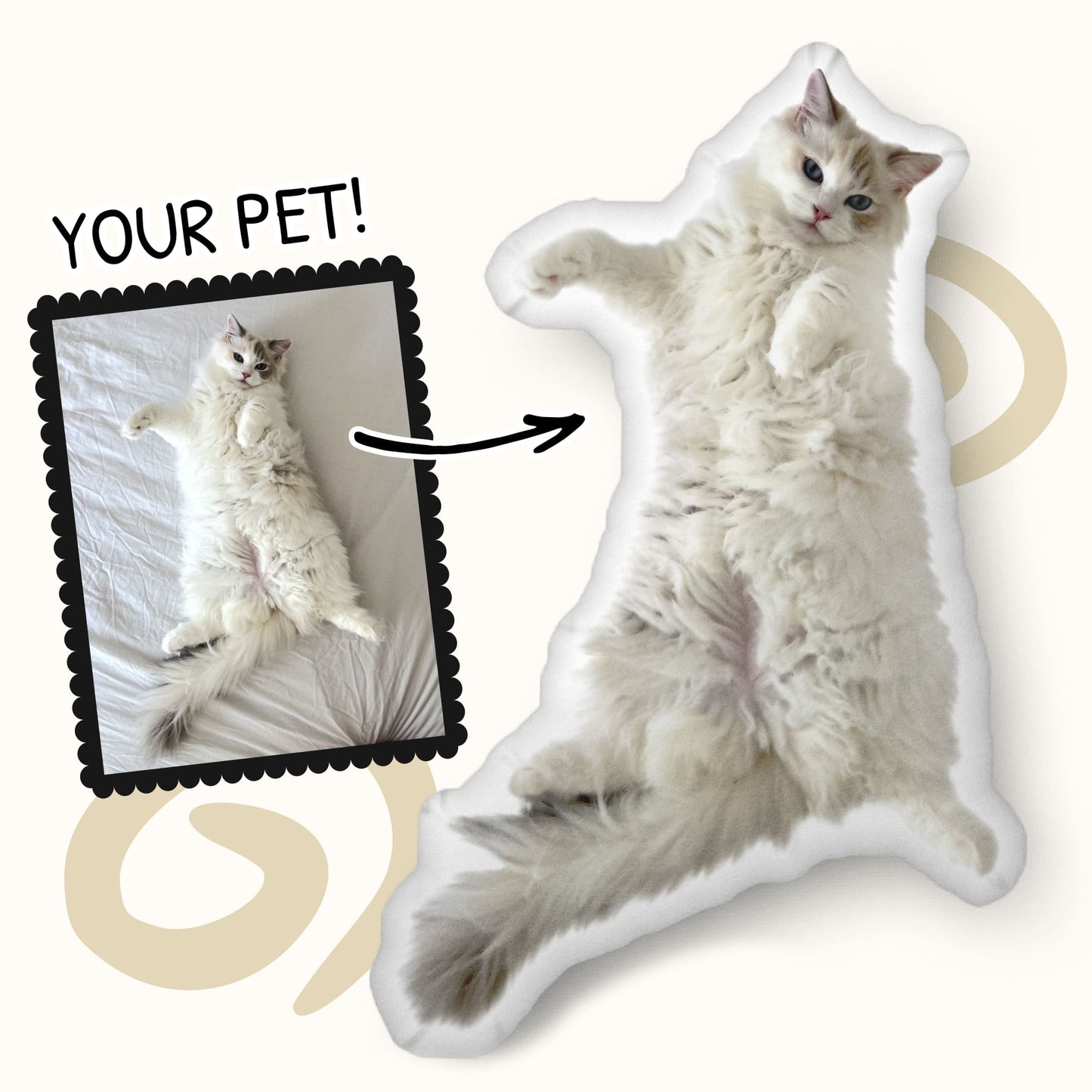 Custom “Photo” Pet Pillow