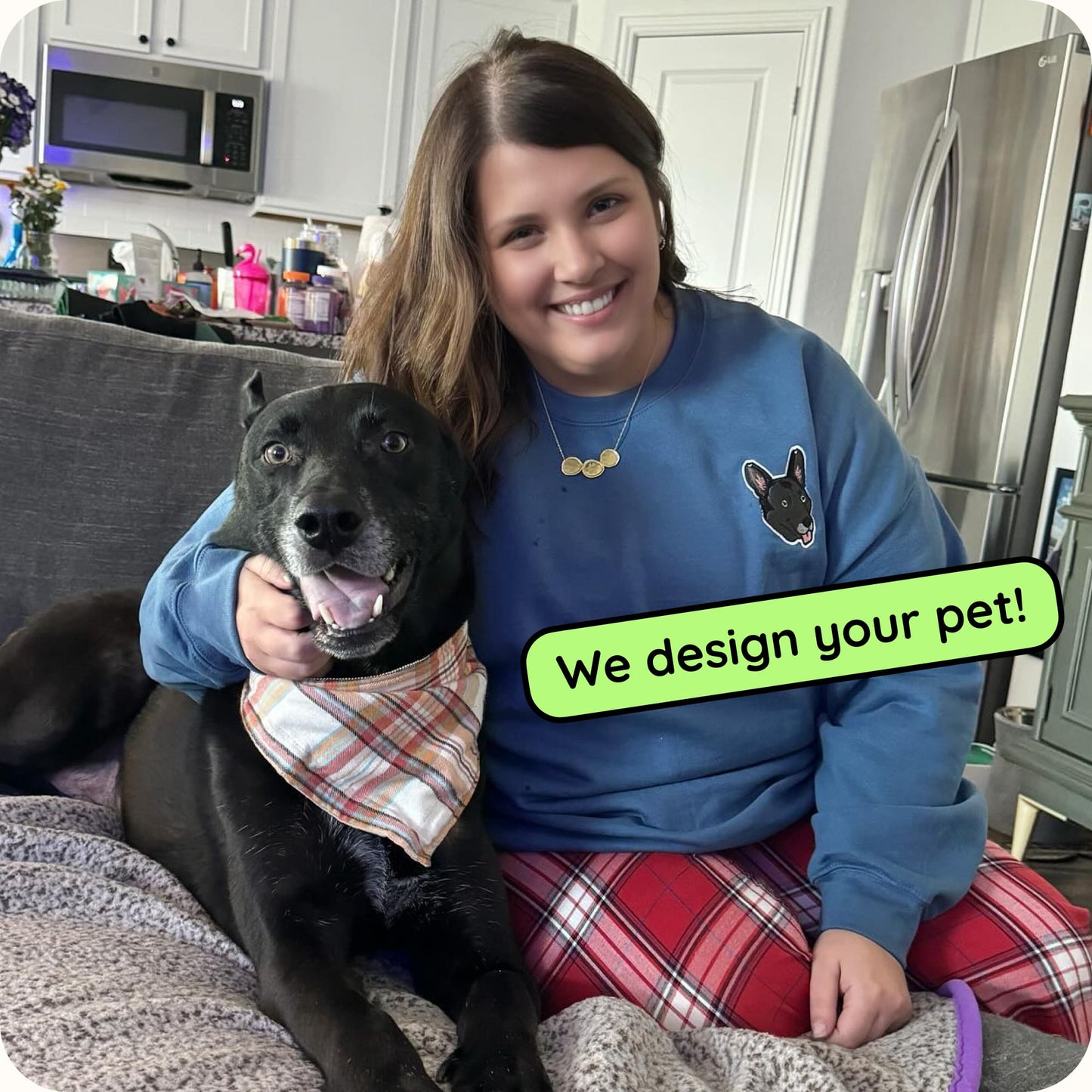 Custom Embroidered Heavy-Blend Unisex Sweatshirt