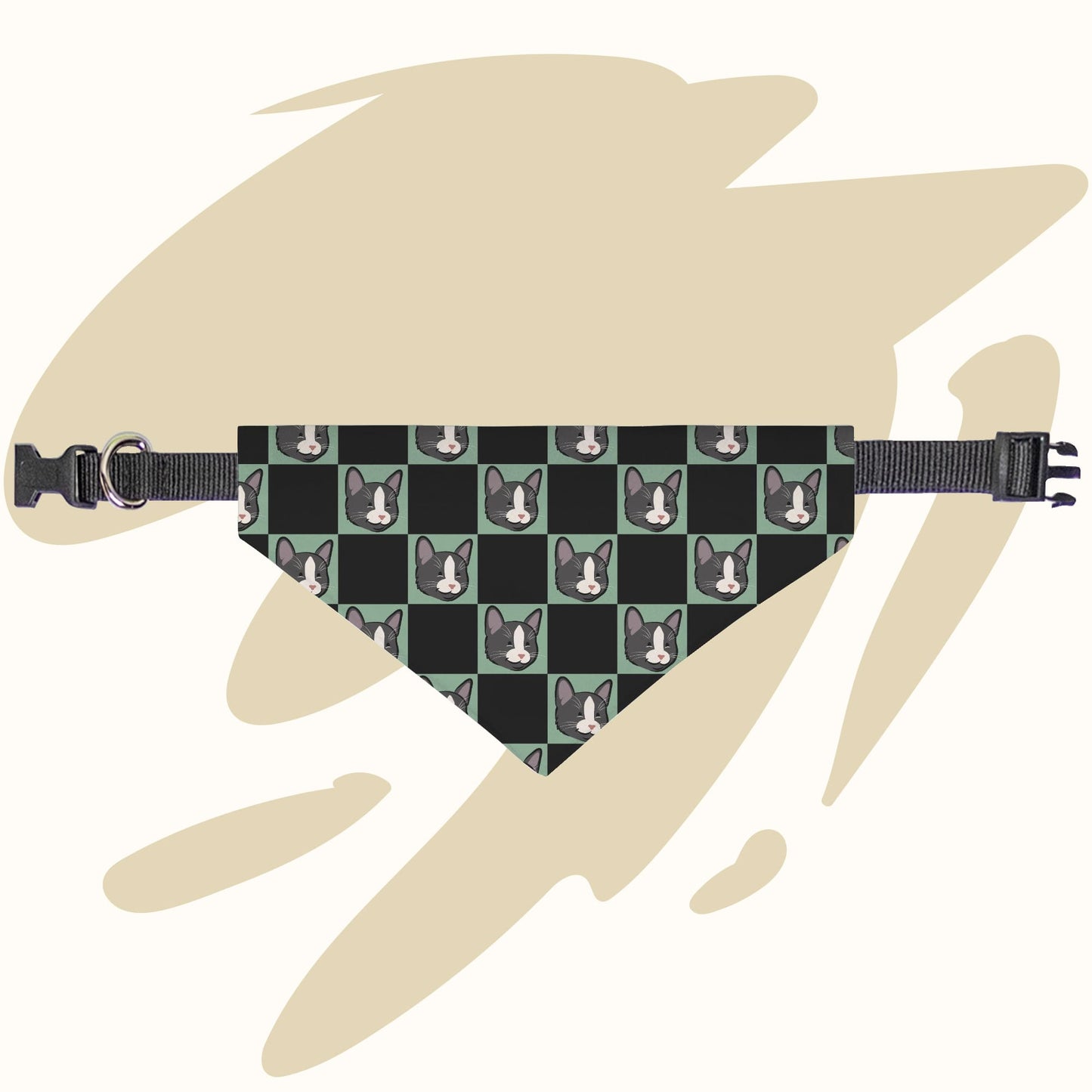 Custom Dog & Cat Collar Bandana