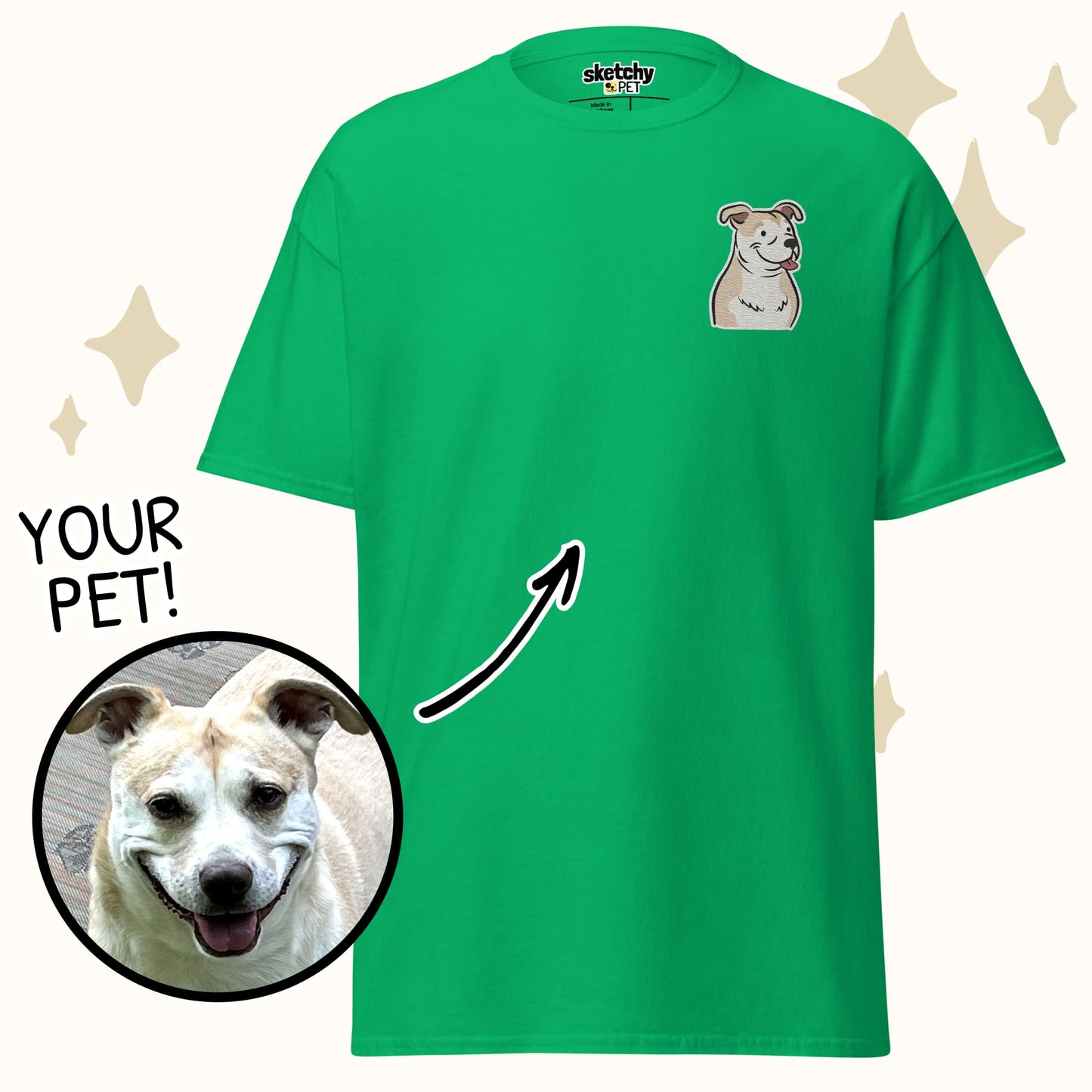 Custom Embroidered Unisex T-shirt