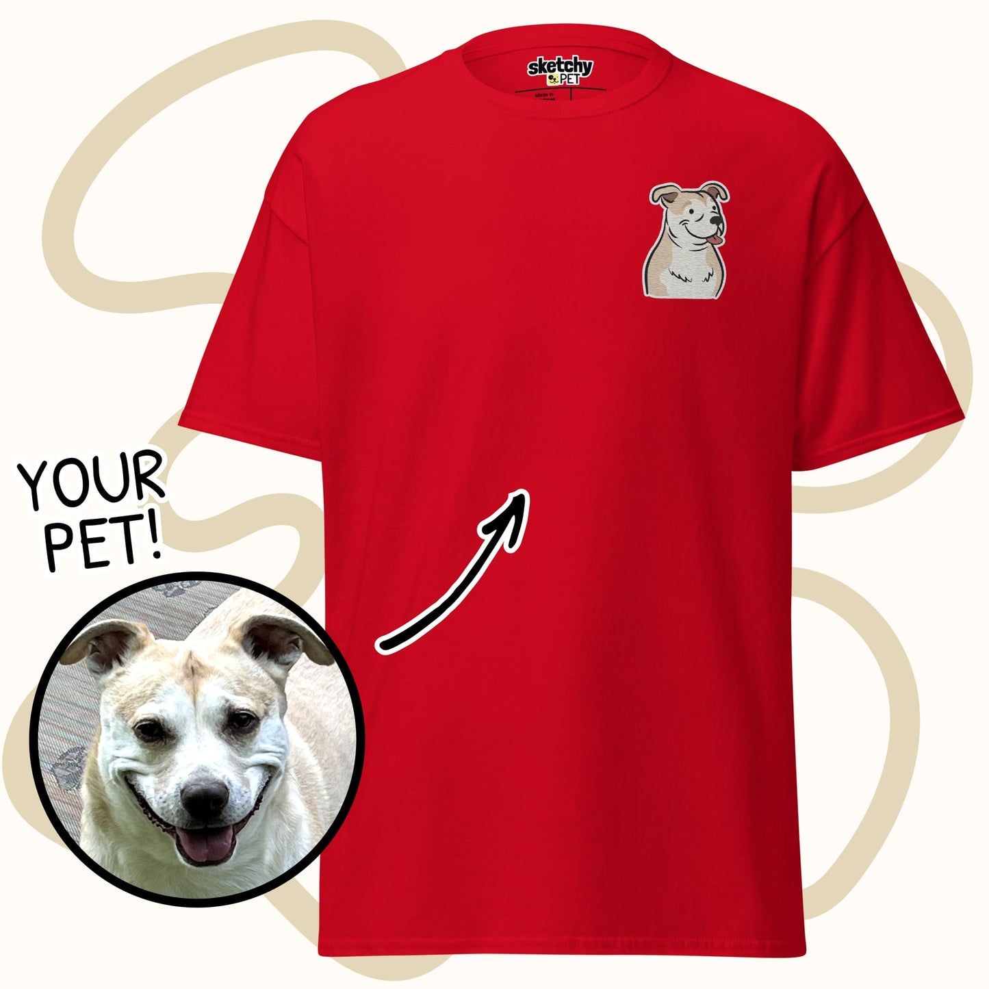 Custom Embroidered Unisex T-shirt