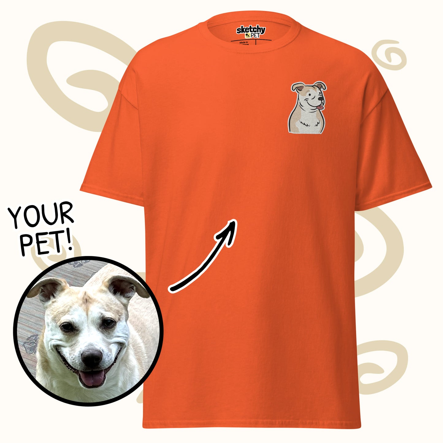 Custom Embroidered Unisex T-shirt