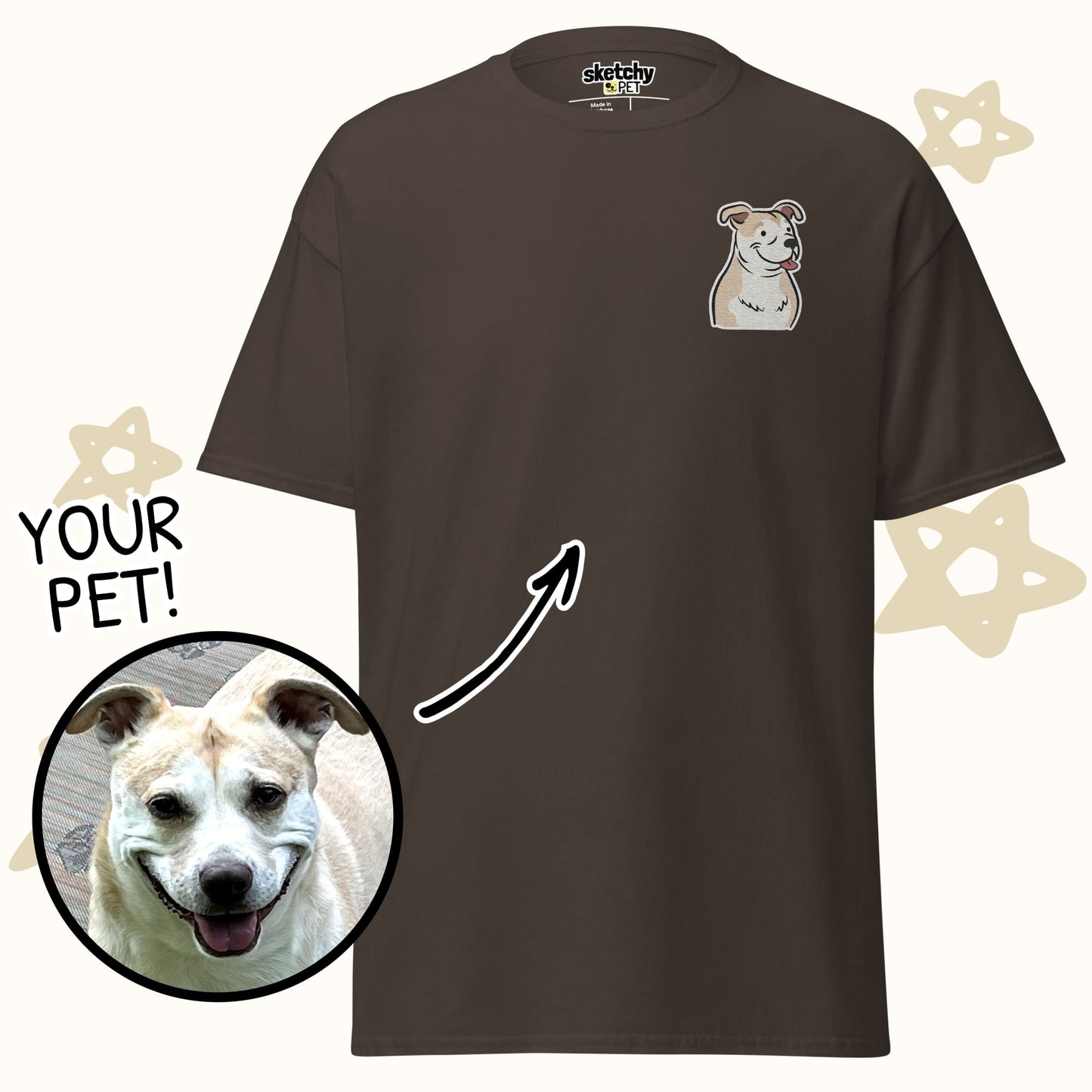 Custom Embroidered Unisex T-shirt