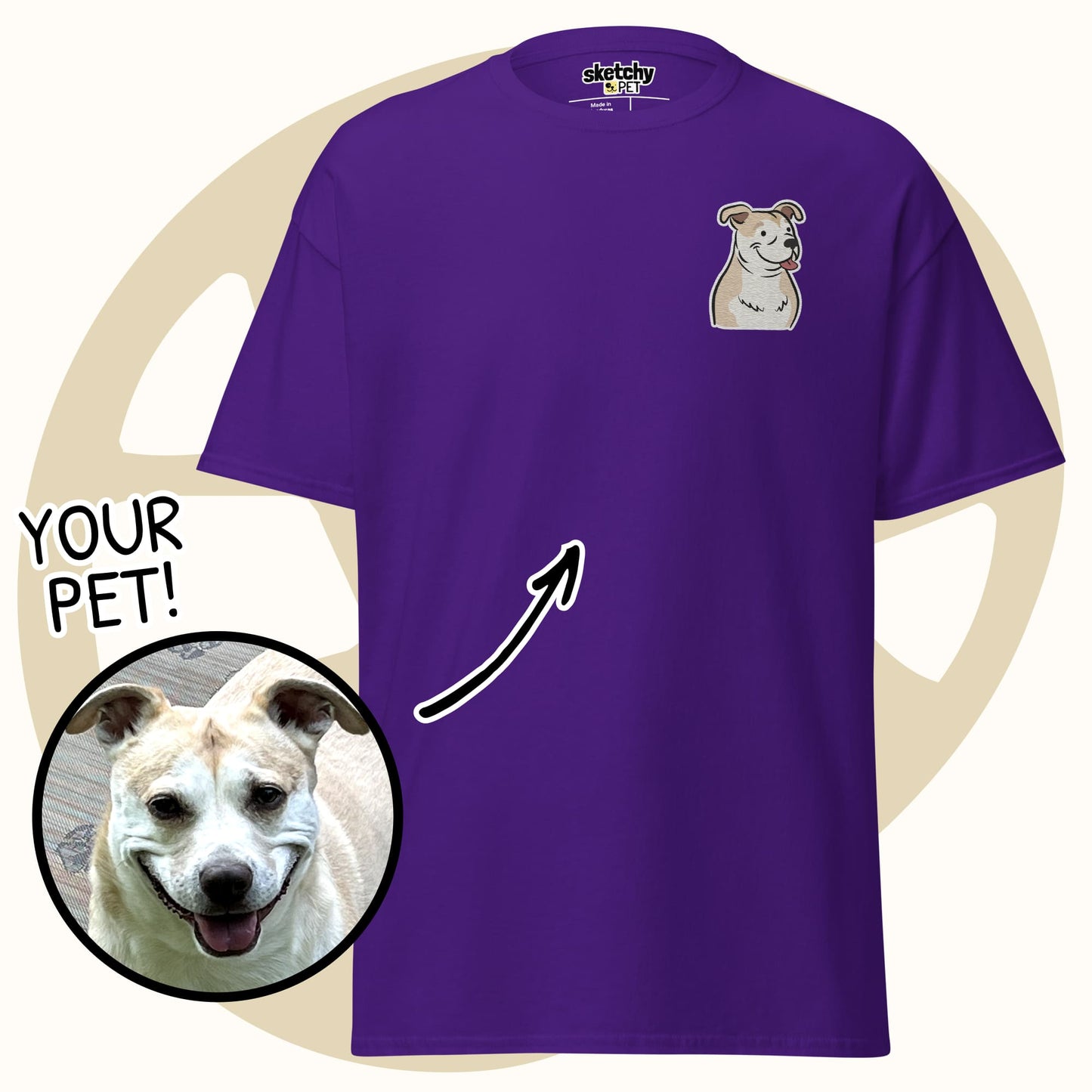 Custom Embroidered Unisex T-shirt