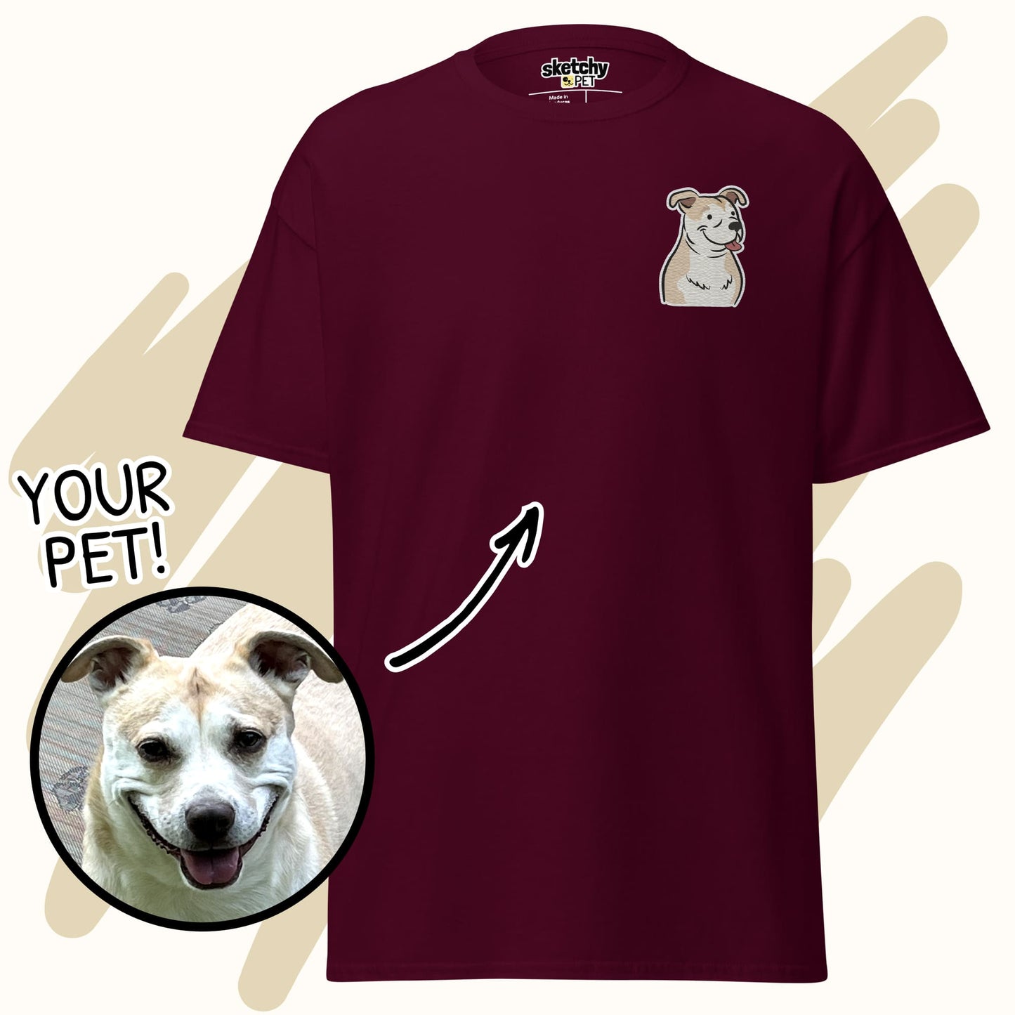 Custom Embroidered Unisex T-shirt