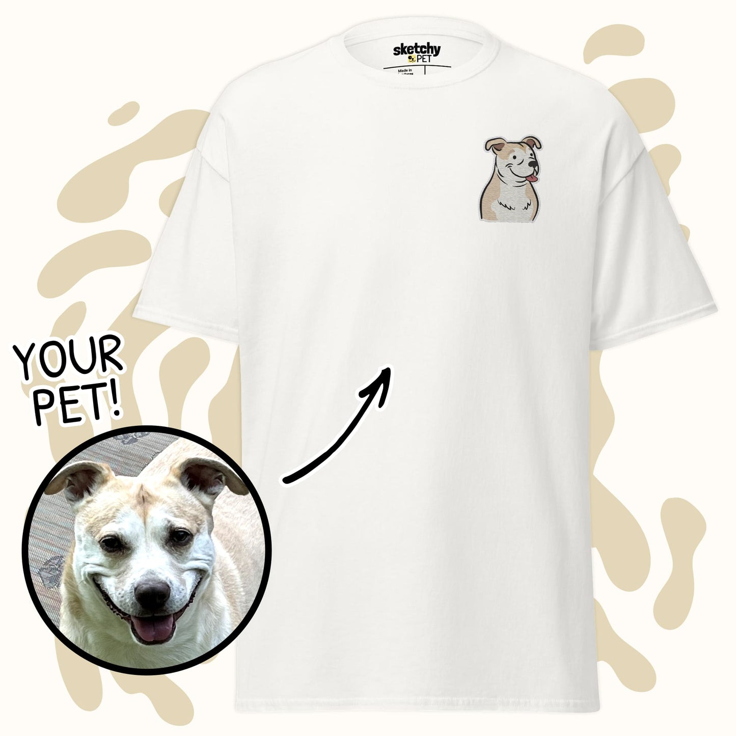 Custom Embroidered Unisex T-shirt