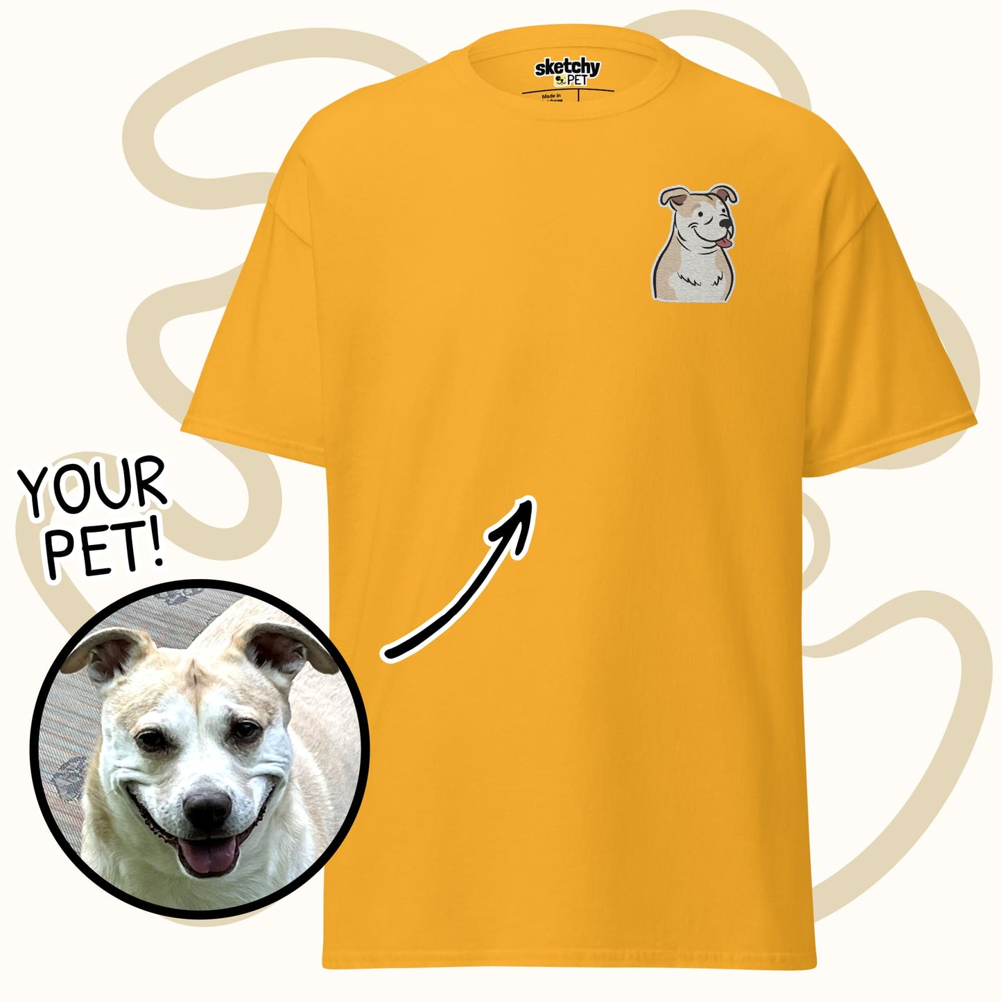 Custom Embroidered Unisex T-shirt