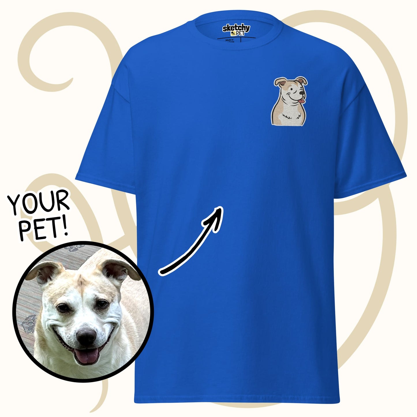 Custom Embroidered Unisex T-shirt