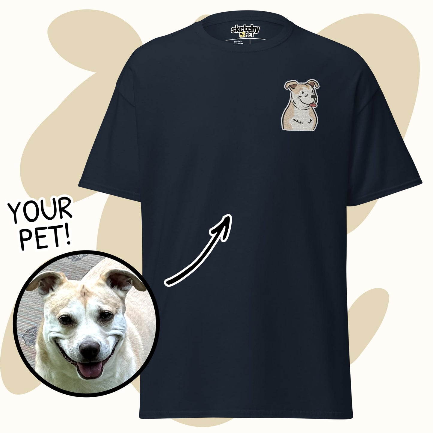 Custom Embroidered Unisex T-shirt