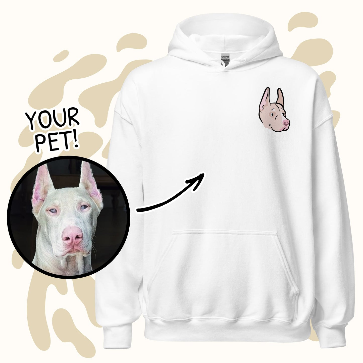 Custom Heavy-Blend Unisex Hoodie