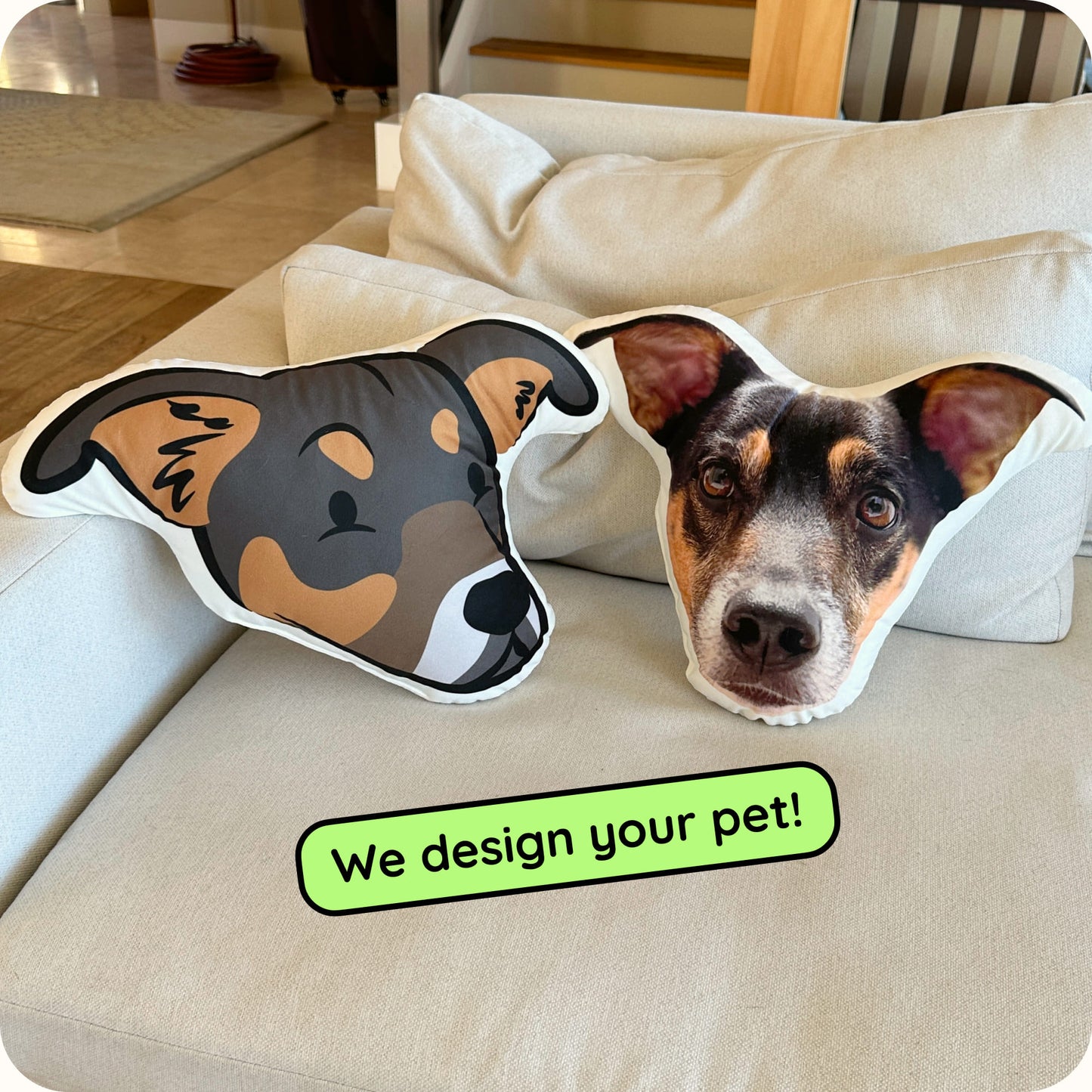 Custom “Photo” Pet Pillow