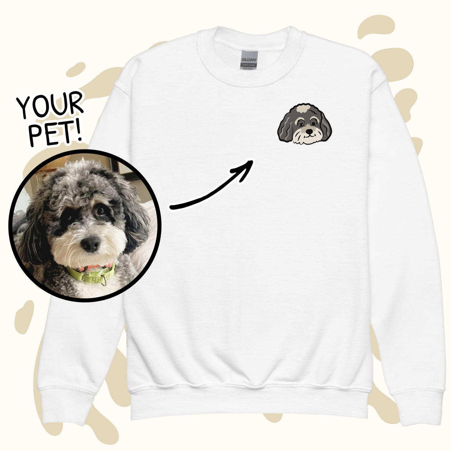 Custom Kids Soft Sweatshirt