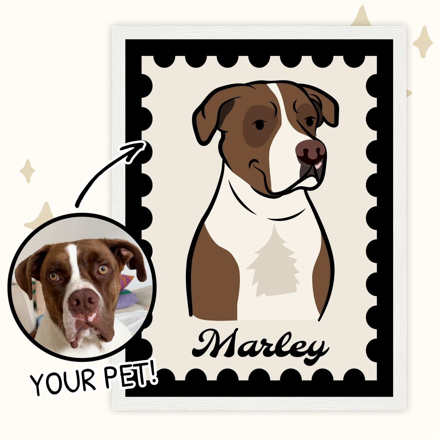 Custom “Stamp” Premium Poster